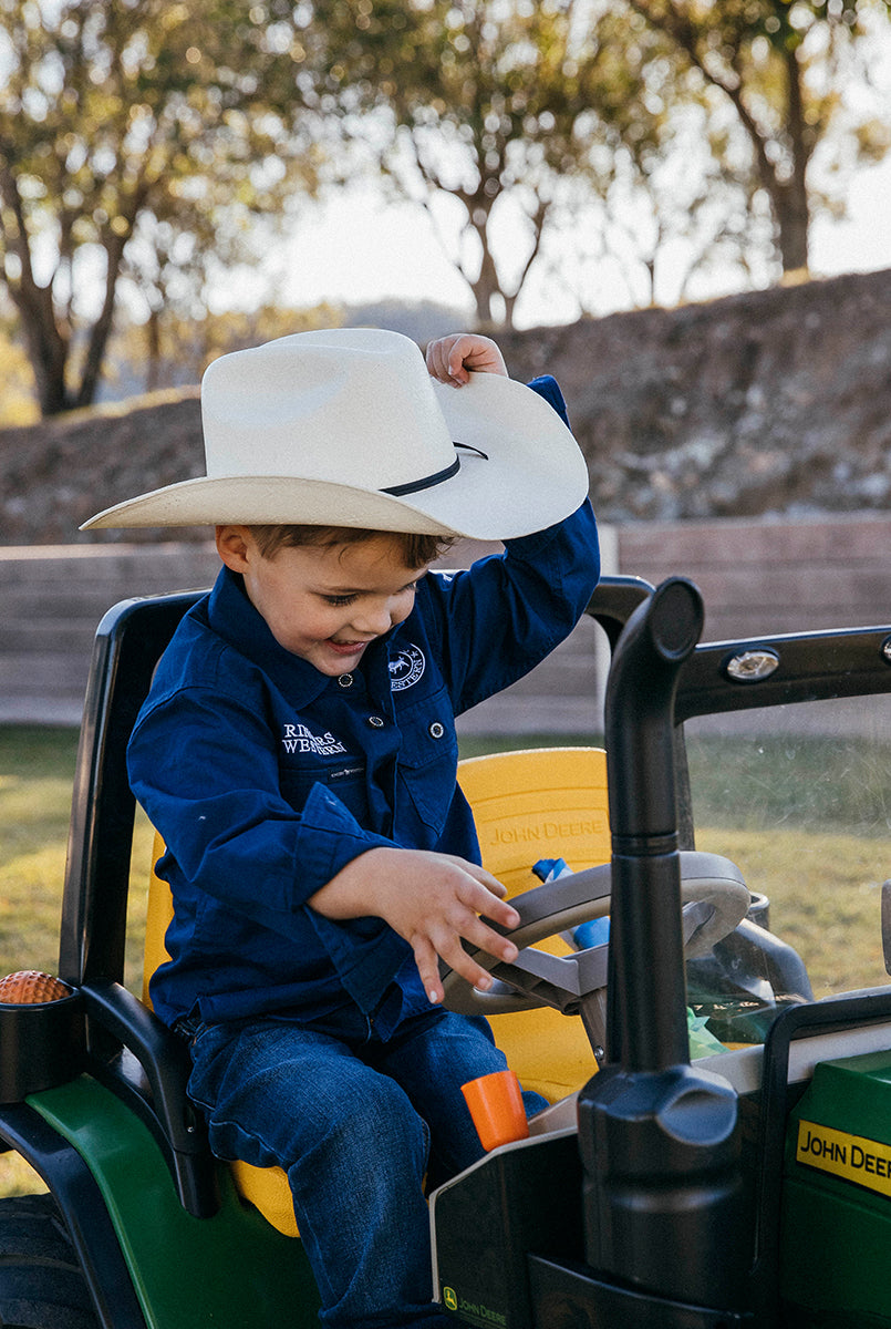 Childs white discount cowboy hat