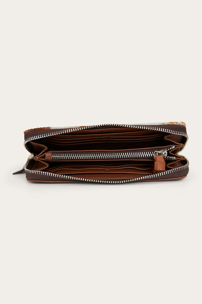 Sara Purse - Brown Cowhide