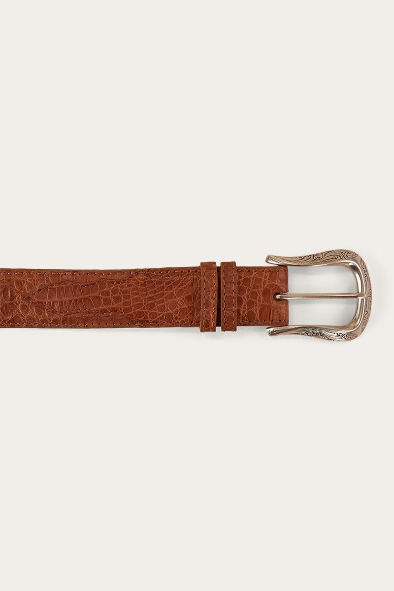 Beaumont Belt - Croc Tan