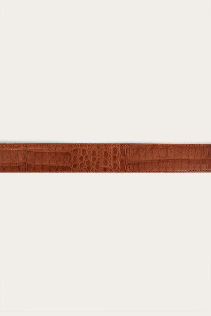 Beaumont Belt - Croc Tan