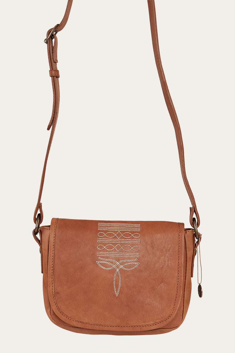 Callie Saddle Bag - Bourbon