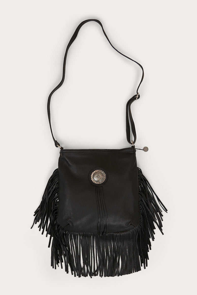 Maria Tassel Bag - Black