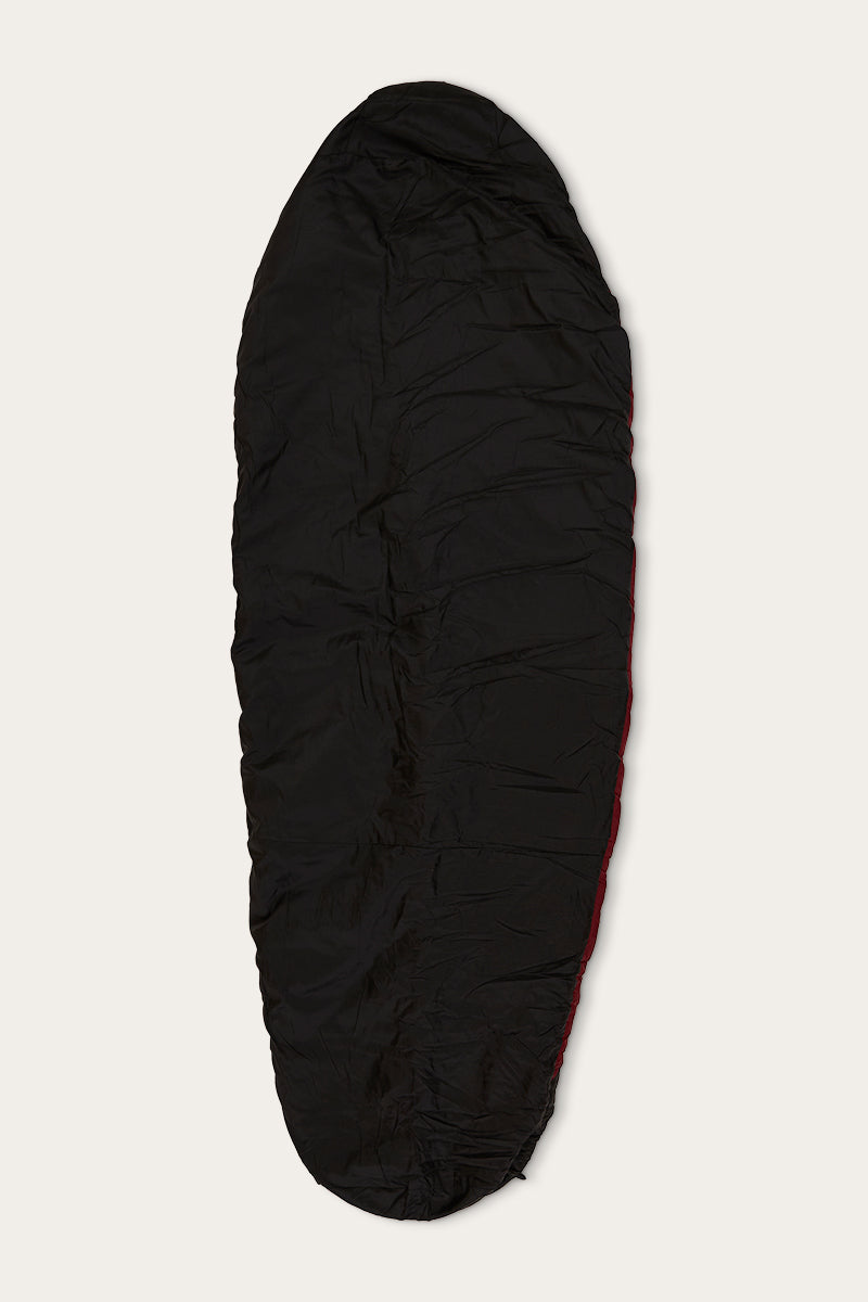 Dash Kids Sleeping Bag - Burgundy/Black