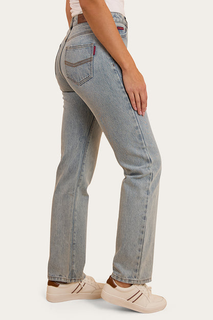 Autumn Womens Straight Leg Jean - Light Blue