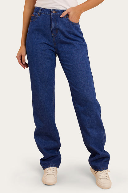 Autumn Womens Straight Leg Jean - True Blue