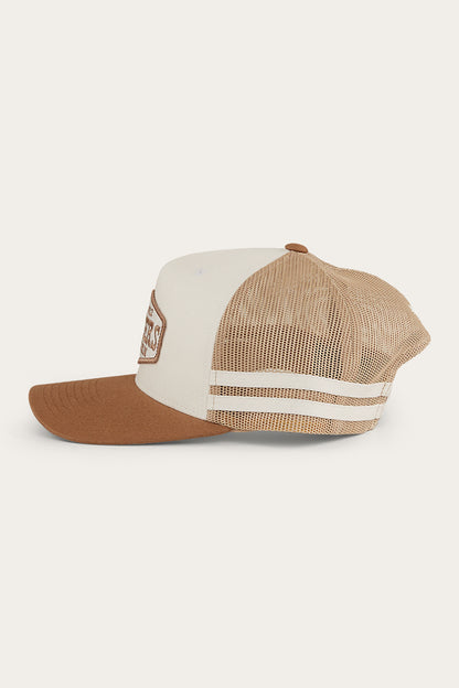 Banks Trucker Cap - Off White/Toffee