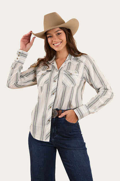 Bubba Womens Western Shirt - Dusty Sage