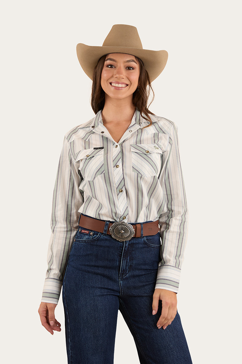 Bubba Womens Western Shirt - Dusty Sage