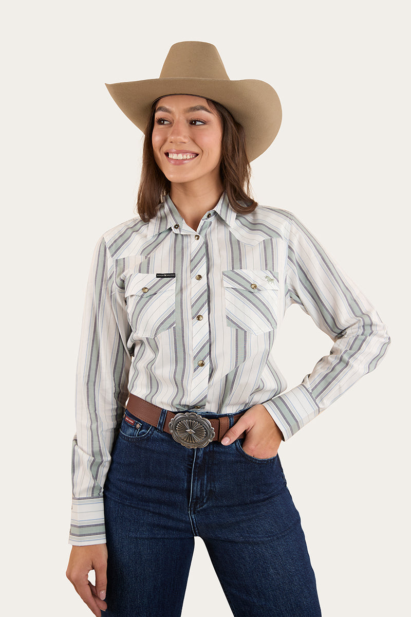 Bubba Womens Western Shirt - Dusty Sage