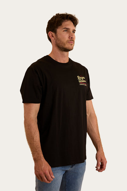 Country Goods Mens Loose Fit T-Shirt - Black