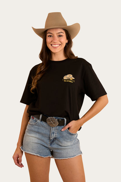 Cowboys Do It Better Unisex T-Shirt - Black