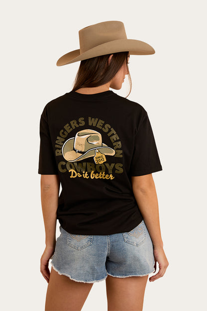 Cowboys Do It Better Unisex T-Shirt - Black