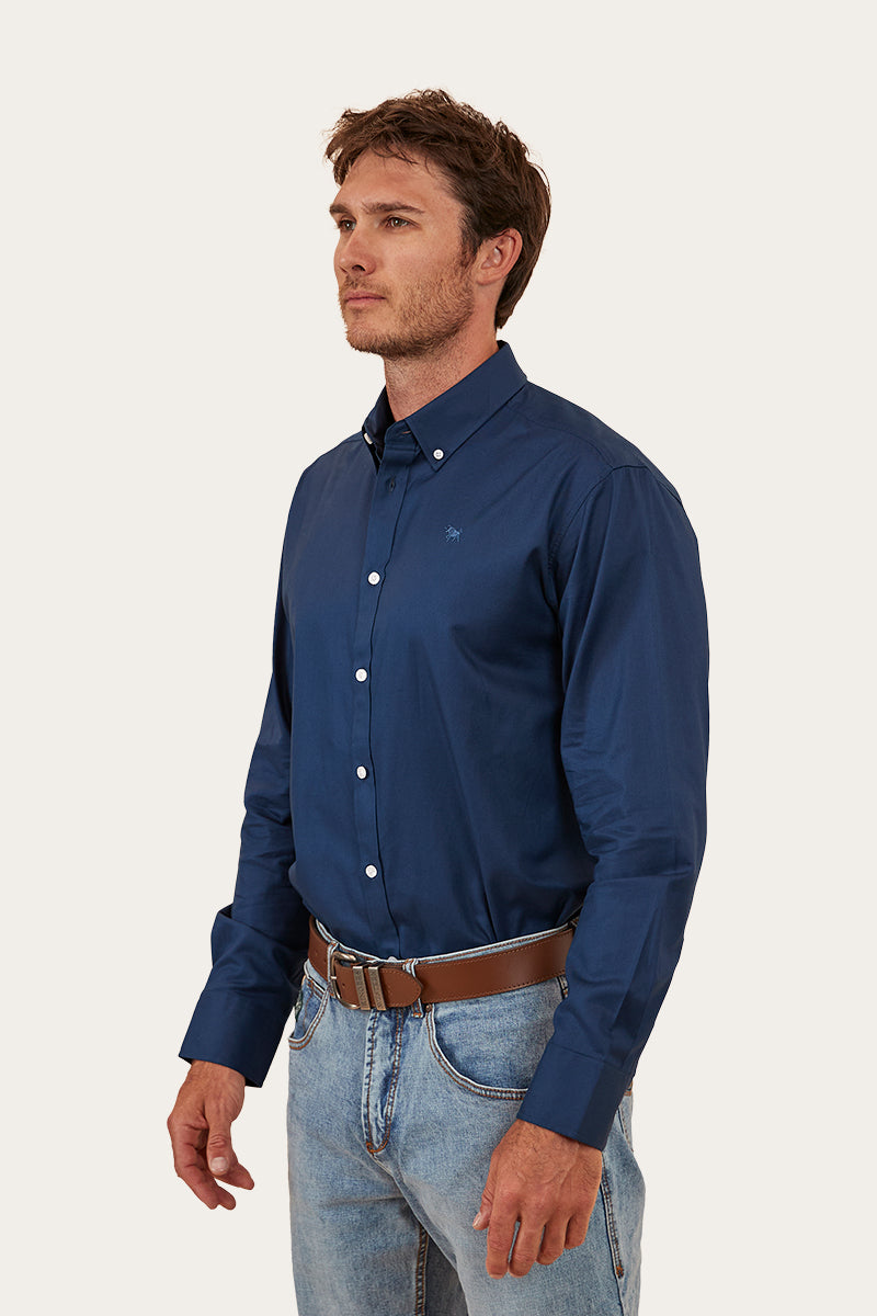 Homestead Mens Dress Shirt - Navy