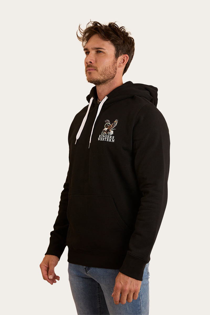 Eyrie Mens Pullover Hoodie - Black