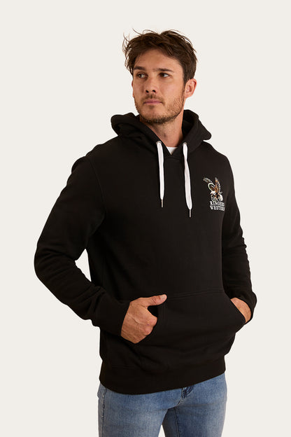 Eyrie Mens Pullover Hoodie - Black