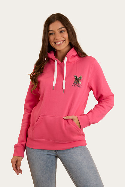 Eyrie Womens Pullover Hoodie - Melon