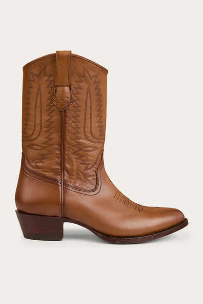 Angela Womens Western Boot - Copper