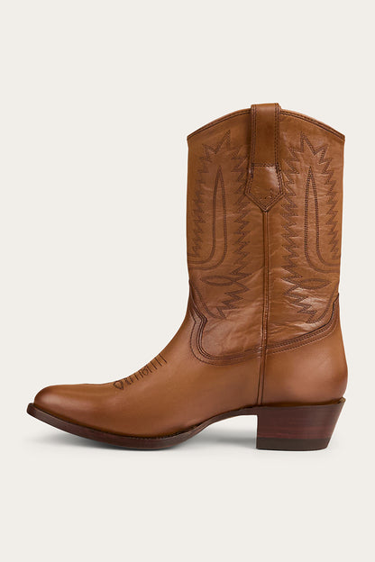 Angela Womens Western Boot - Copper