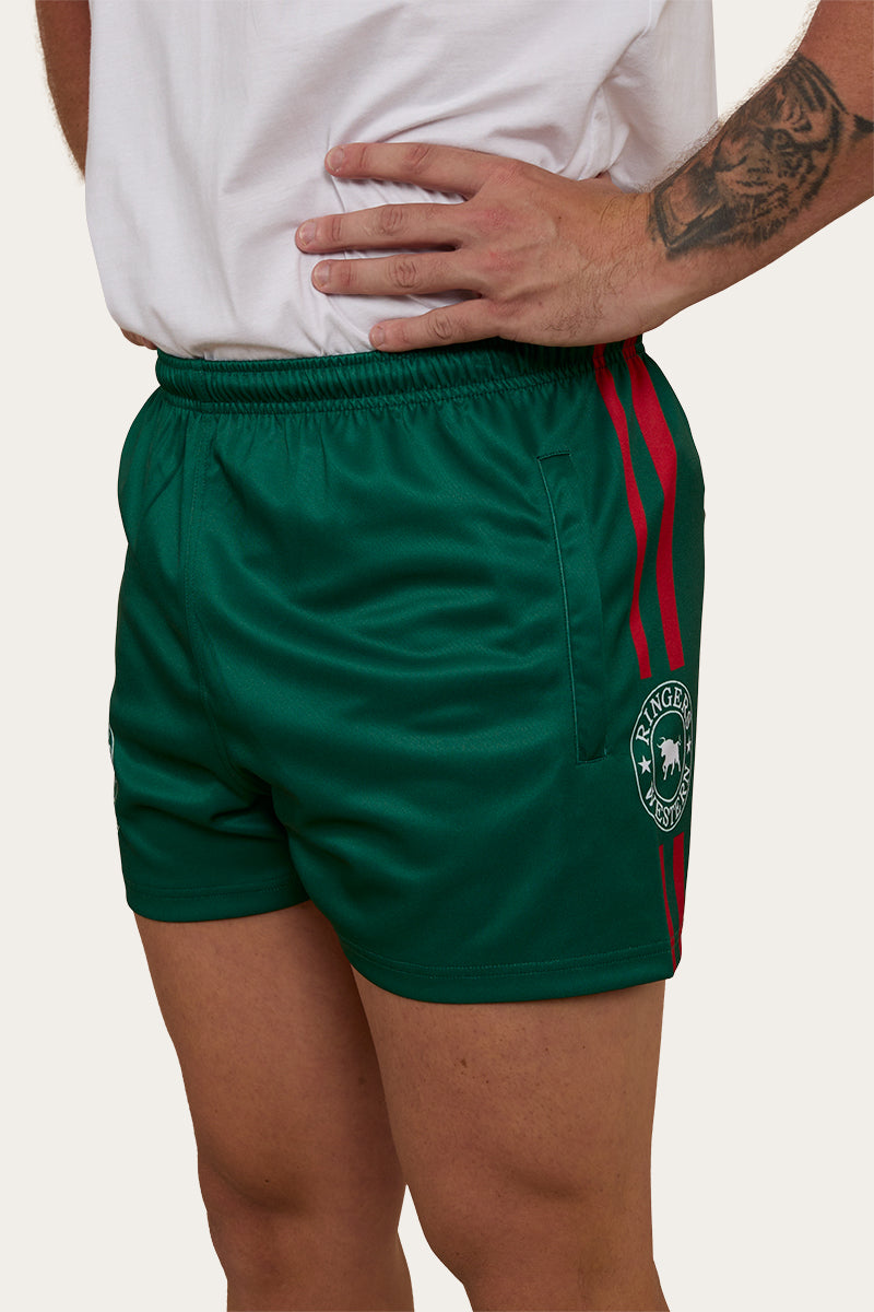 Ringers Footy Shorts - Lake Green