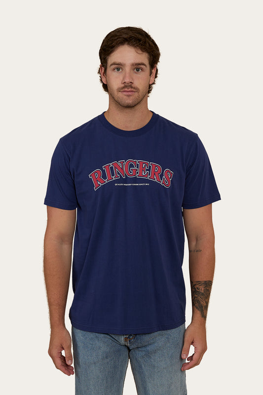 Princeton Mens Loose Fit T-Shirt - Navy