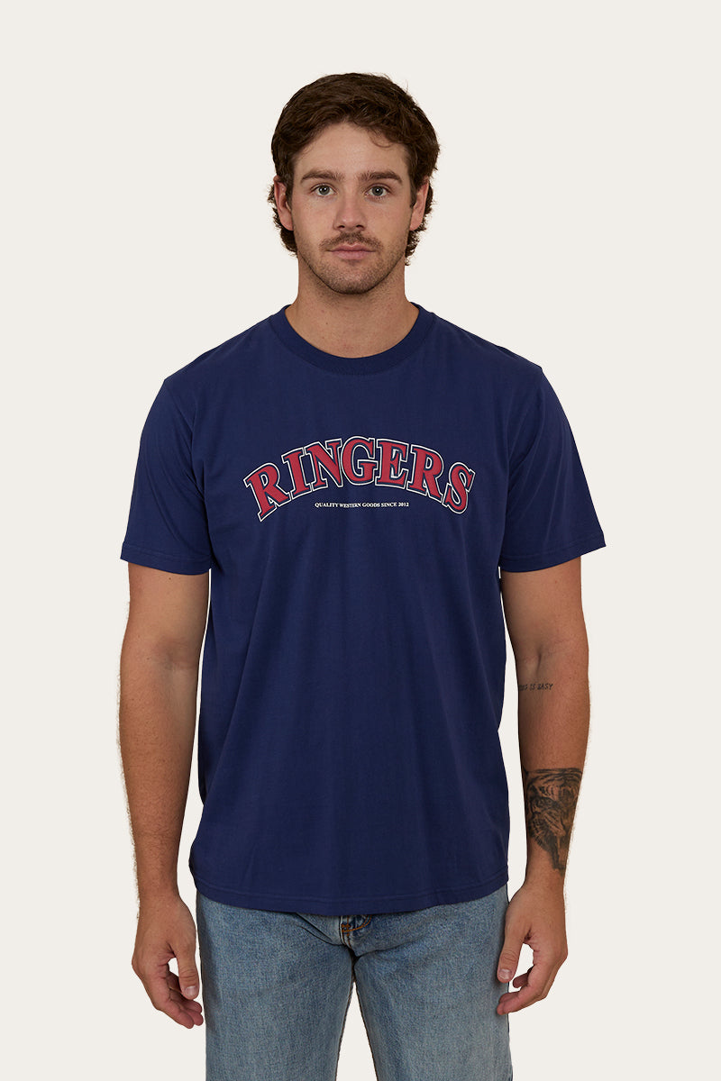 Princeton Mens Loose Fit T-Shirt - Navy – Ringers Western