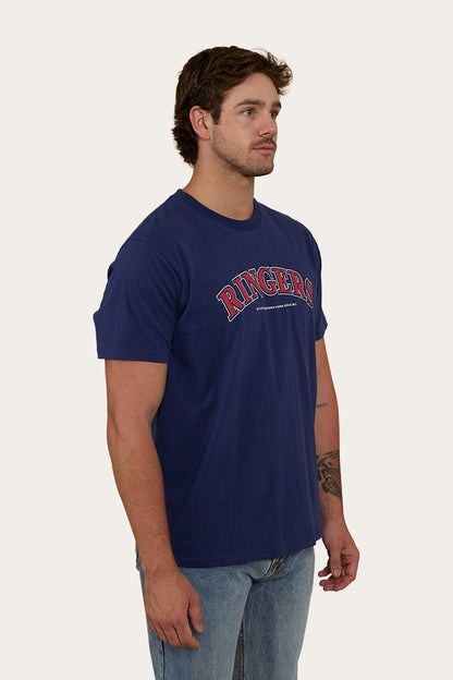 Princeton Mens Loose Fit T-Shirt - Navy