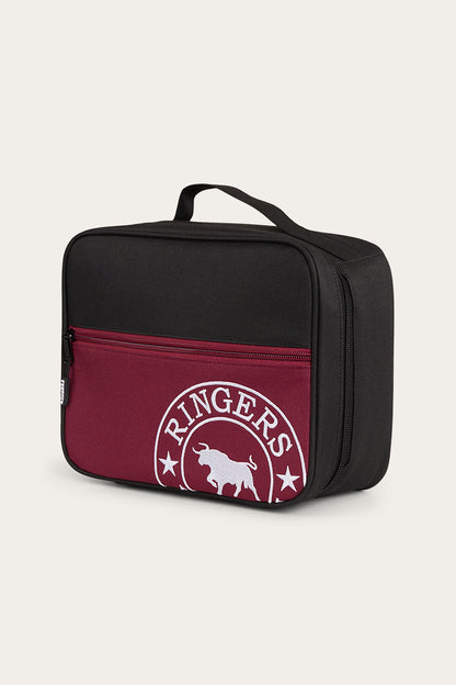 Baxter Lunch Box - Burgundy/Black