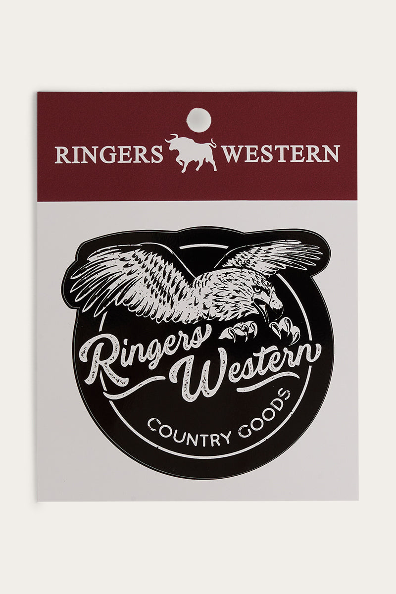 Ringers Eagle Sticker - Black