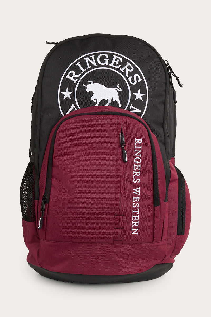 Holtze Backpack - Burgundy/Black