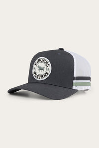 McCoy Trucker Cap - Charcoal/Leaf