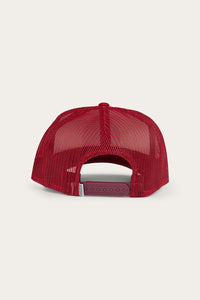 Signature Bull trucker Cap - Red/Off White