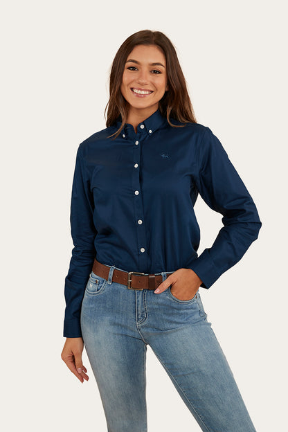 Homestead Womens Dress Shirt - Navy