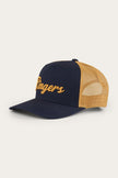 Hackett Trucker Cap - Navy/Clay