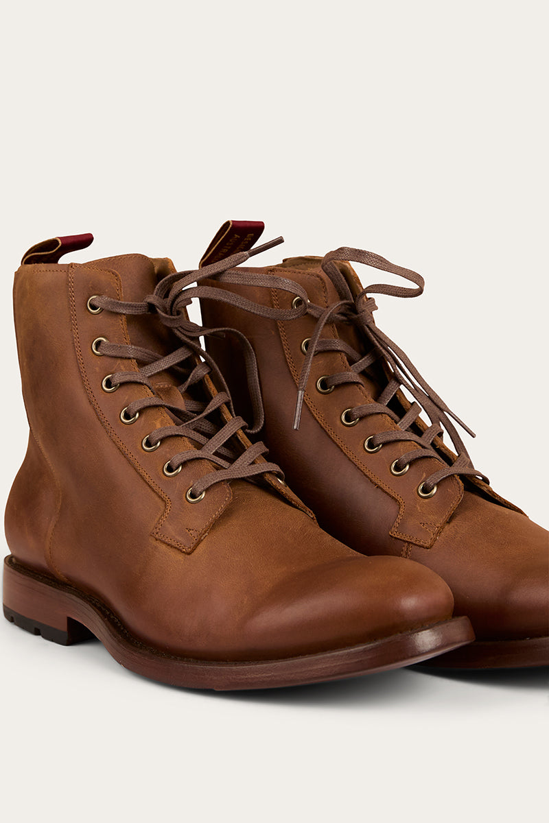 Hillside Mens Boot - Burnt Brown