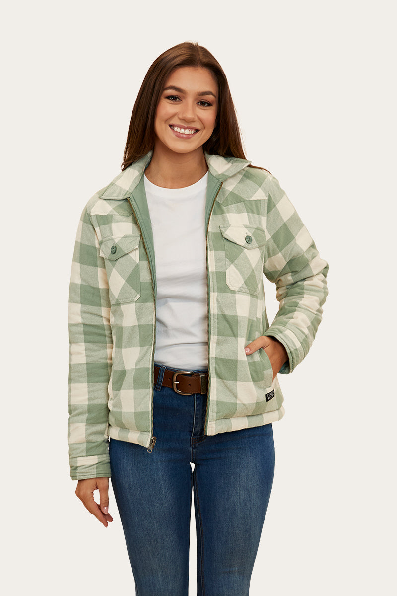 Stella Womens Reversible Jacket - Leaf