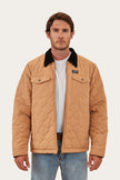 Jed Mens Reversible Jacket - Tawny Brown