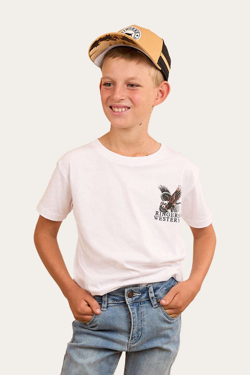 Eyrie Kids Classic Fit T-Shirt - White