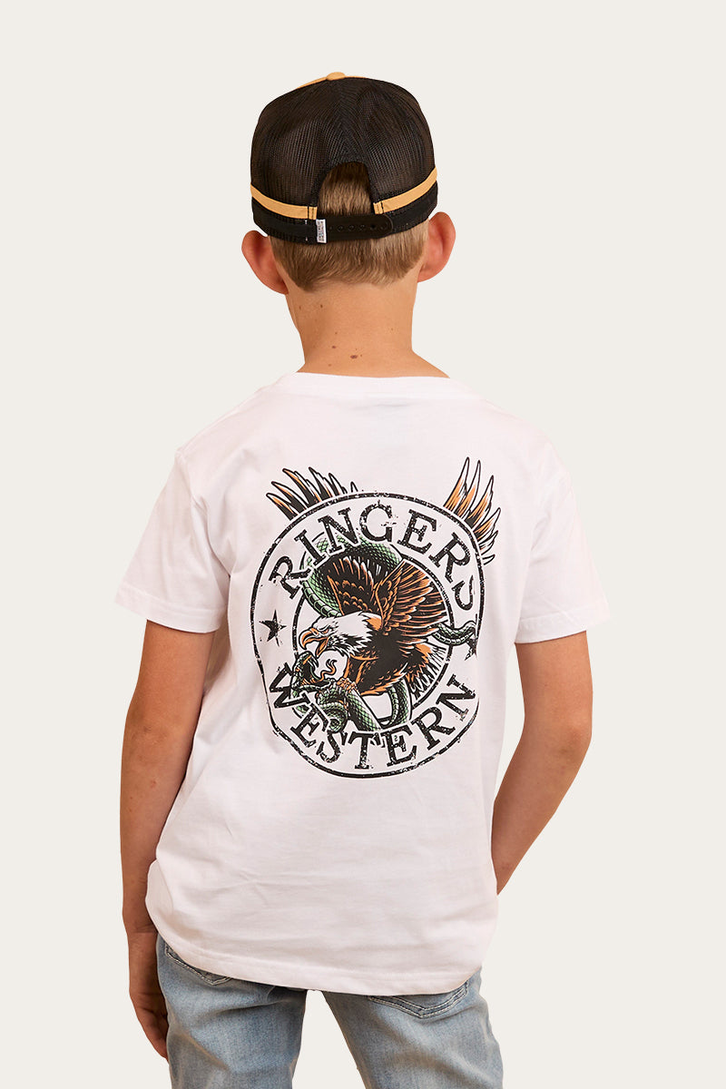 Eyrie Kids Classic Fit T-Shirt - White