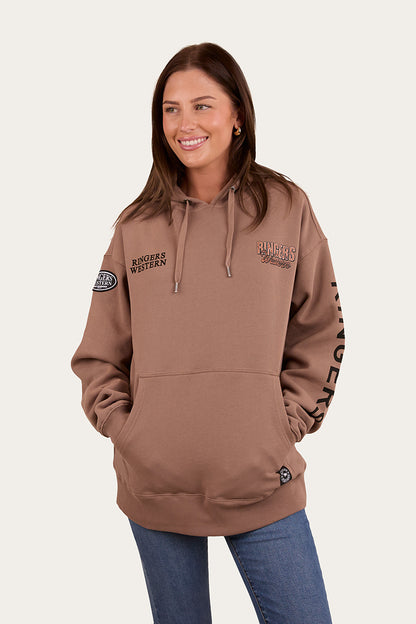 KNX Oversized Unisex Hoodie - Camel