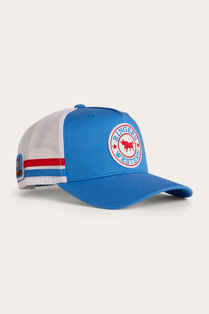 Limited Edition Signature Bull Trucker Cap - Xmas - Blue