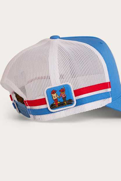 Limited Edition Signature Bull Trucker Cap - Xmas - Blue