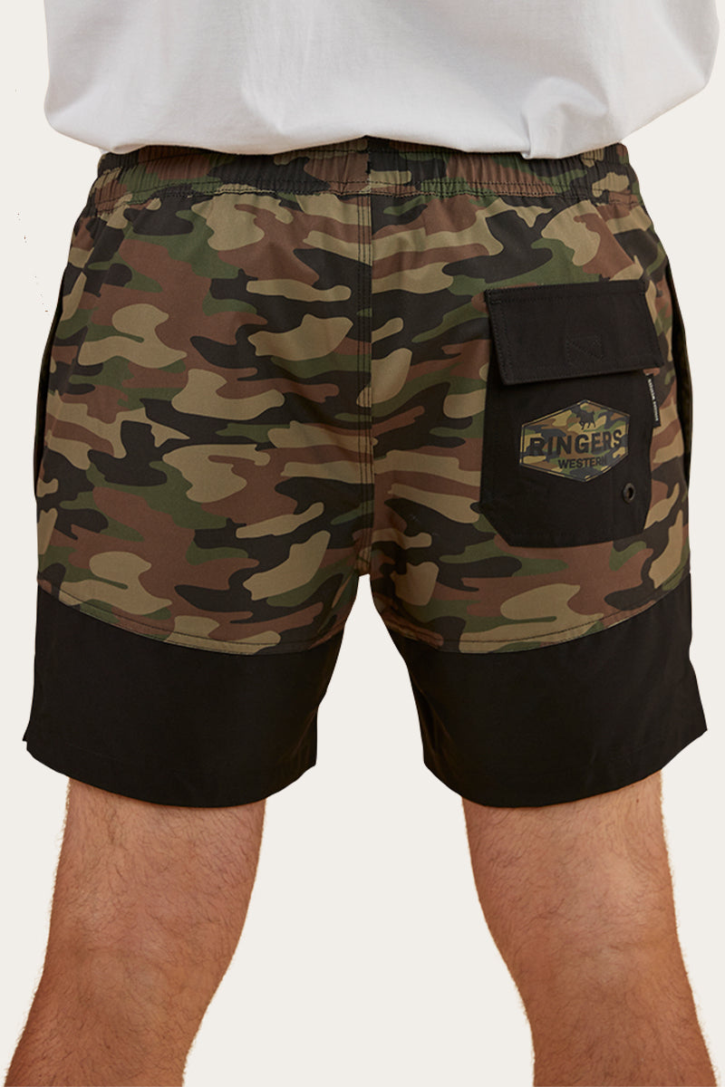 Splice Mens Swim Short - Camo/Black