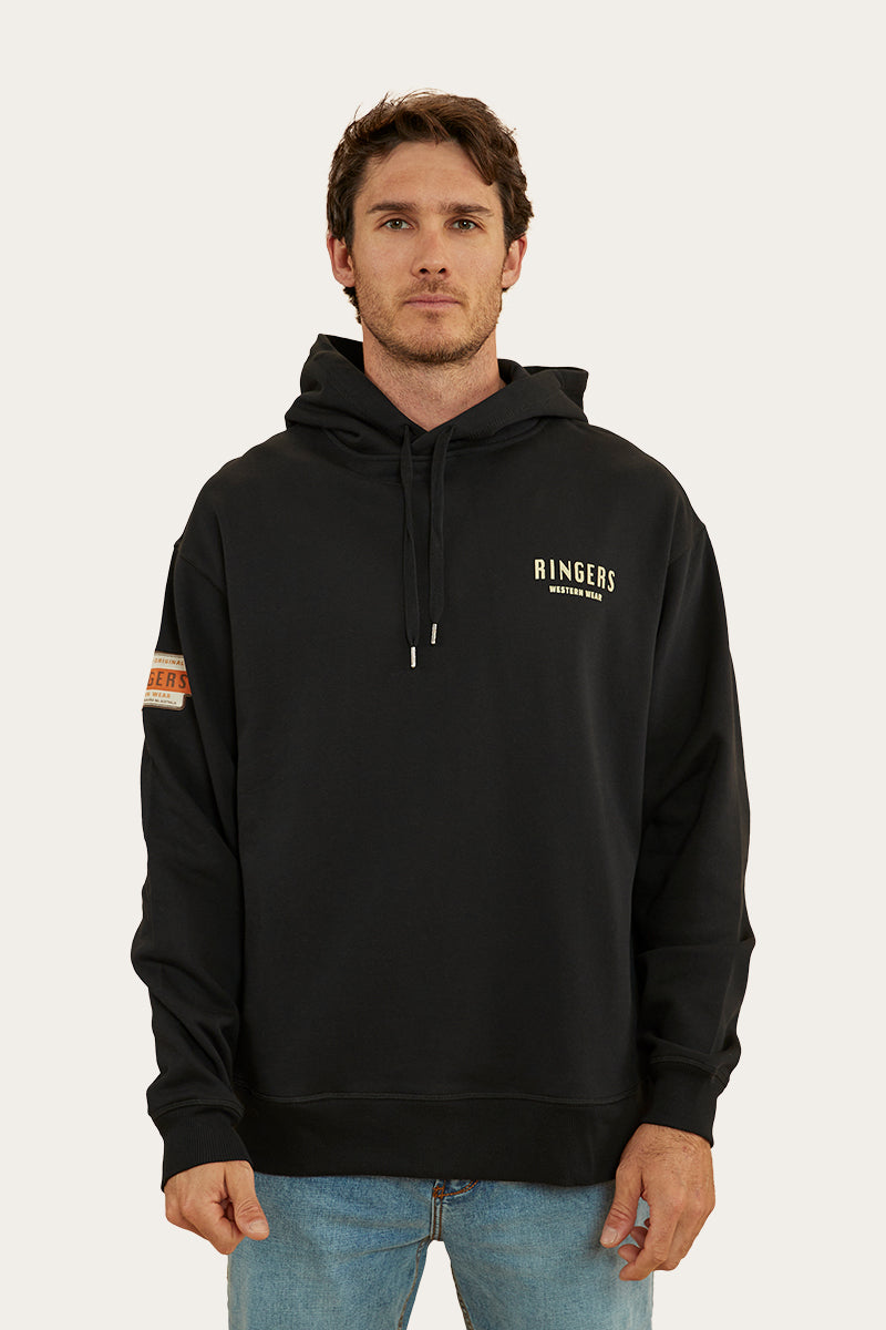 Haulin Mens Hoodie - Black