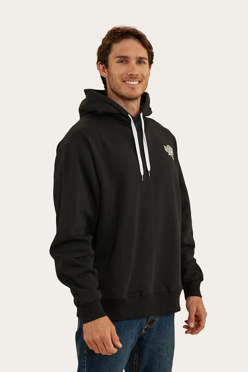 Salty Mens Hoodie - Black