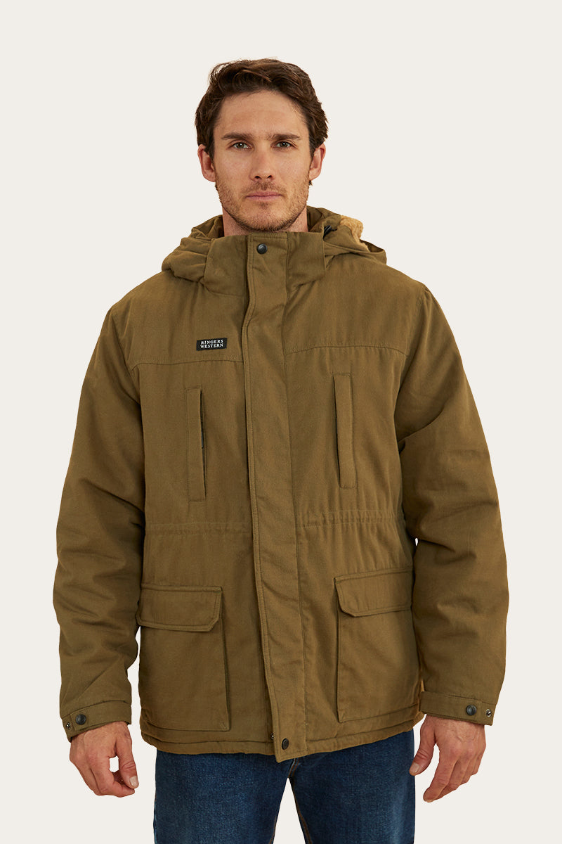 Judd Mens Jacket - Military Green