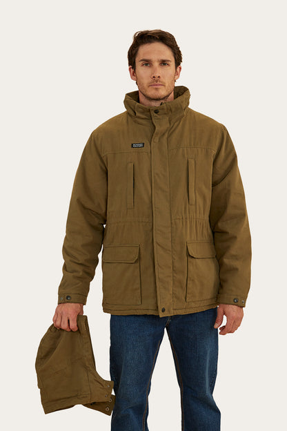 Judd Mens Jacket - Military Green