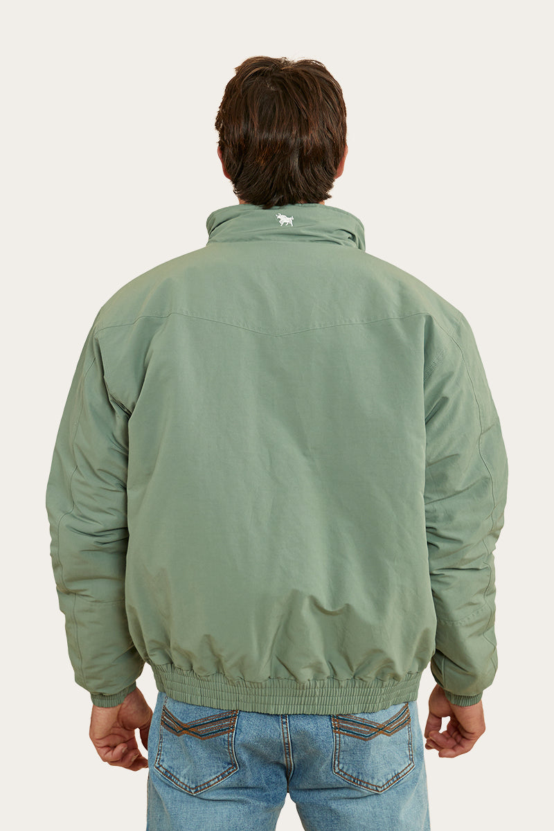 Kidman Mens Jacket - Leaf/Off White