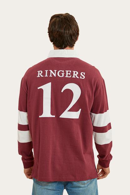 Rivalry Unisex Rugby Jersey - Maroon