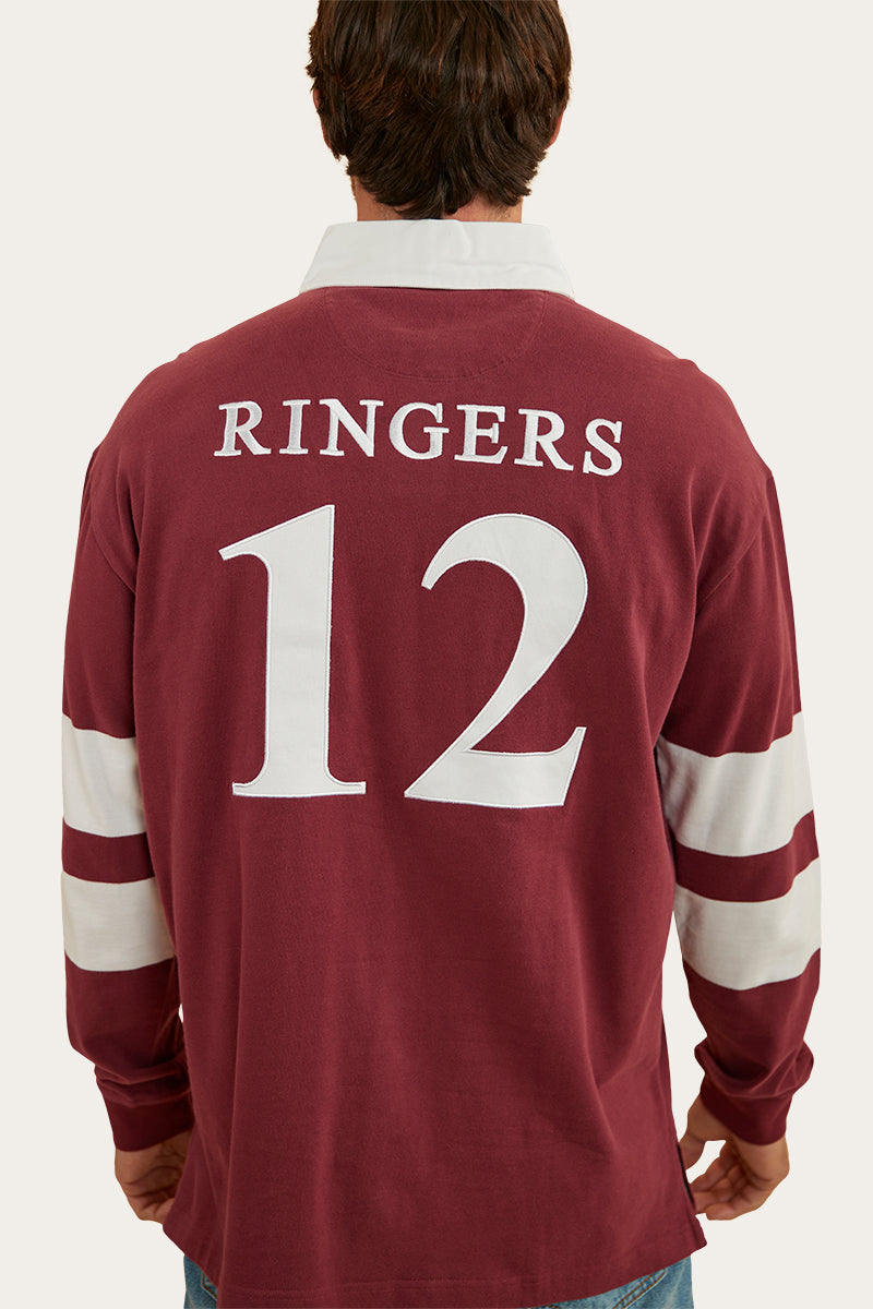 Rivalry Unisex Rugby Jersey - Maroon