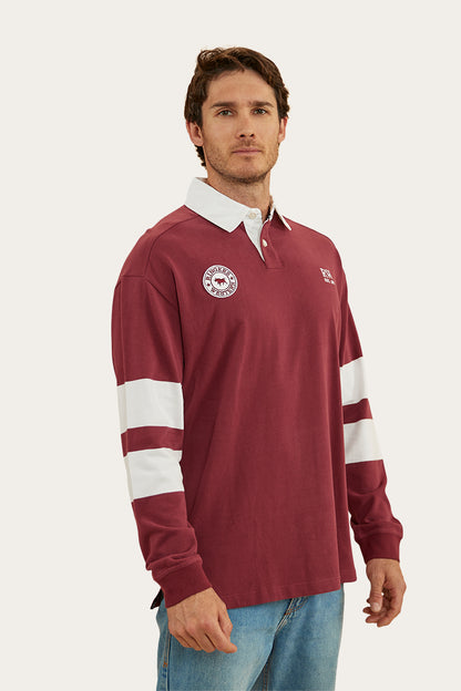 Rivalry Unisex Rugby Jersey - Maroon